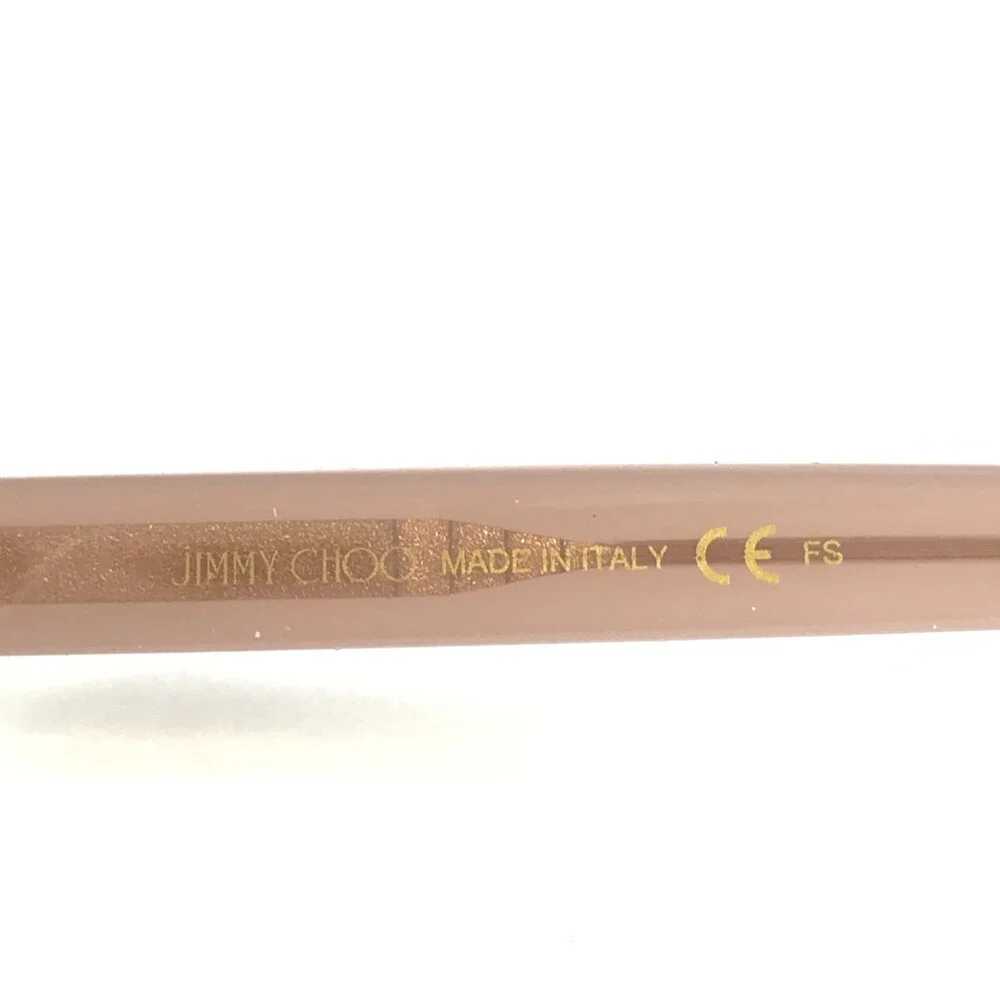 Jimmy Choo Eyeglasses Frames JC225 FWM Transparent Nude Clear Pink 54-15-145
